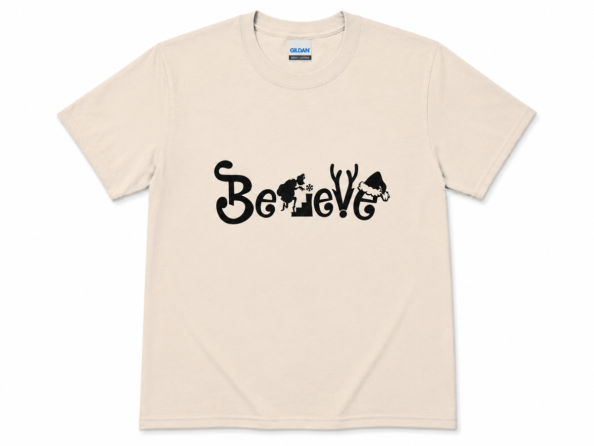 Christmas Believe T-shirt