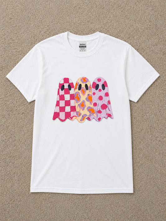 Colorful Ghost T-shirt