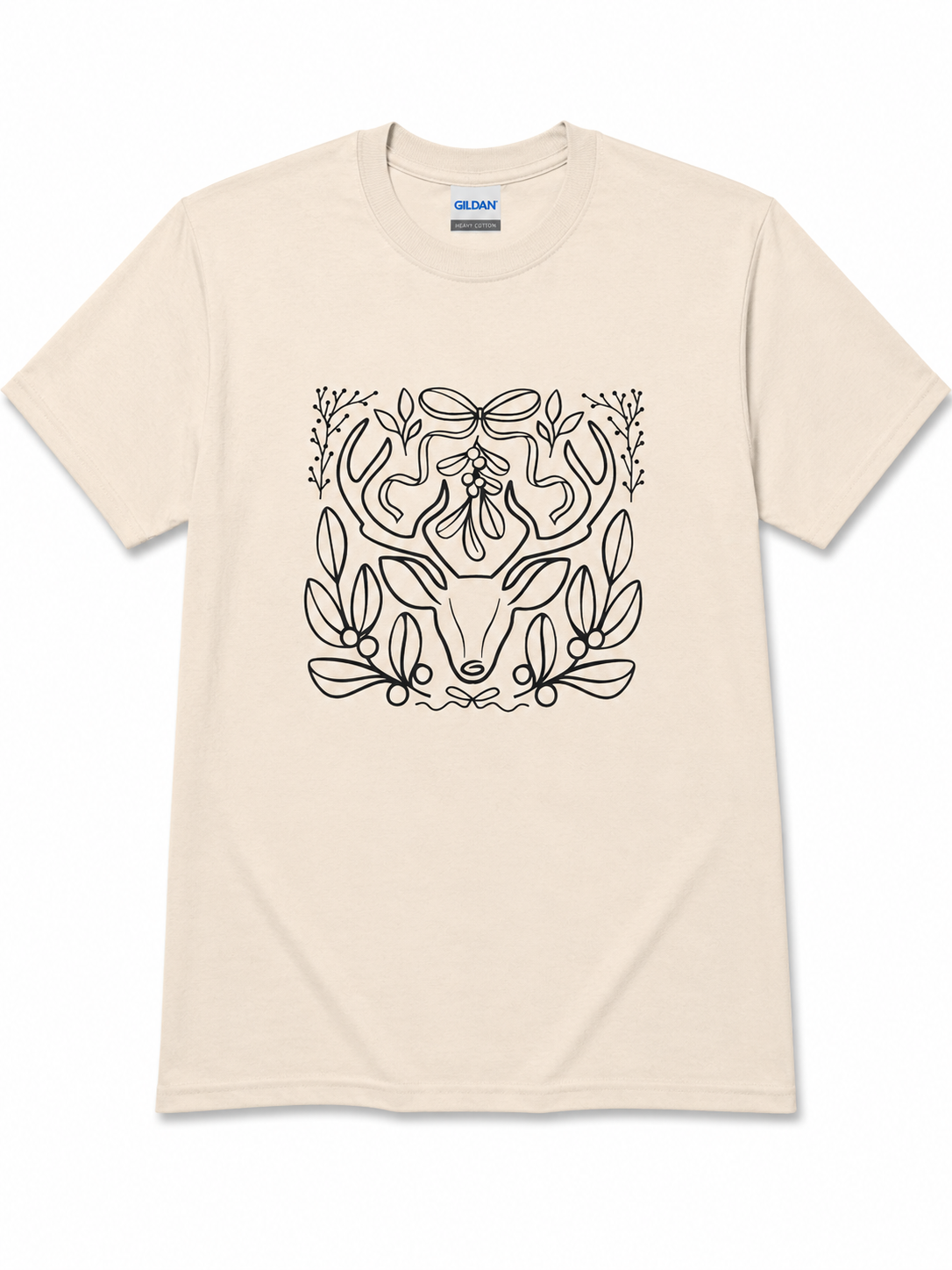 Decorative Deer T-shirt