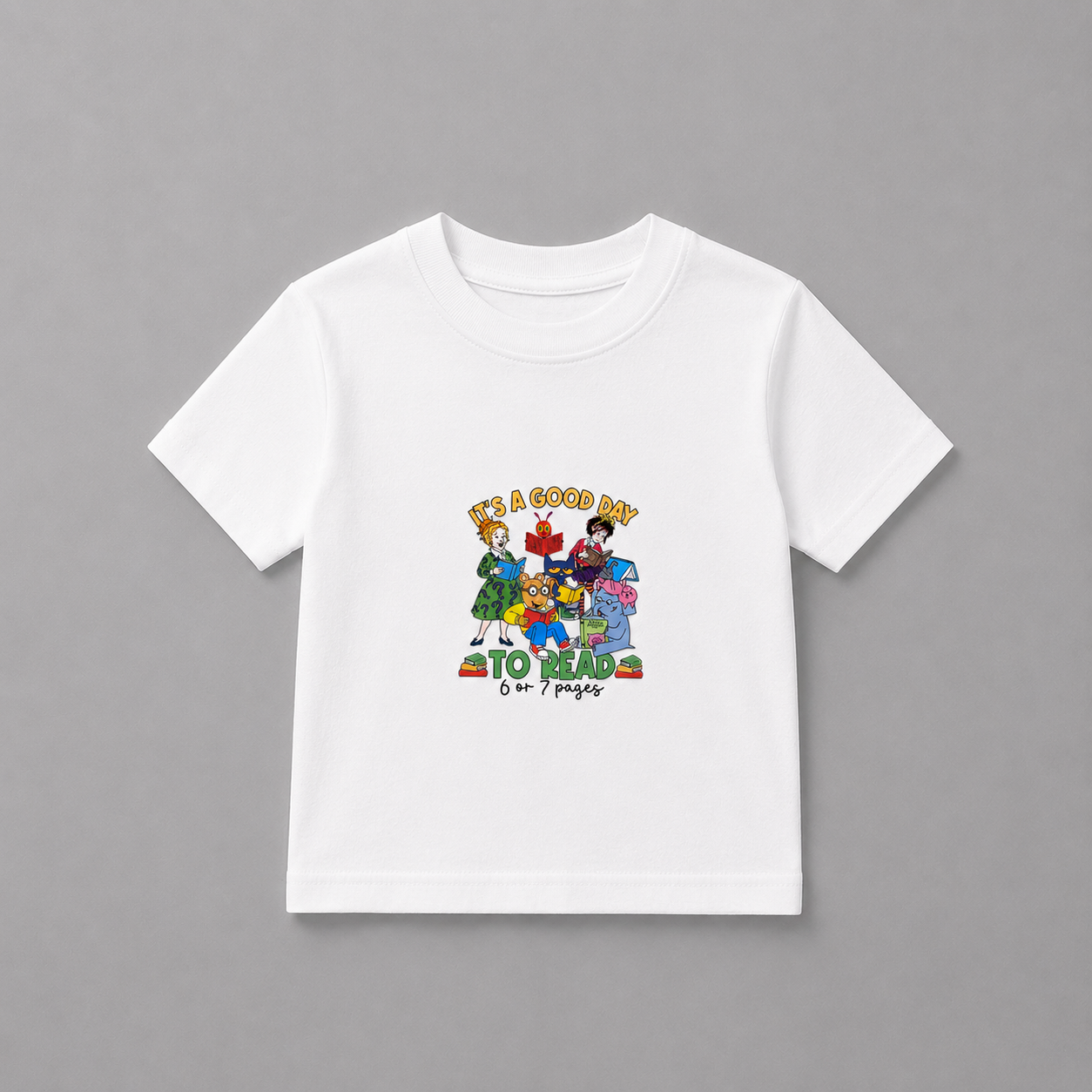 Youth It's a Good Day to Read 6-7 Pages T-shirt