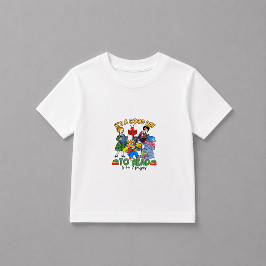 Youth It's a Good Day to Read 6-7 Pages T-shirt