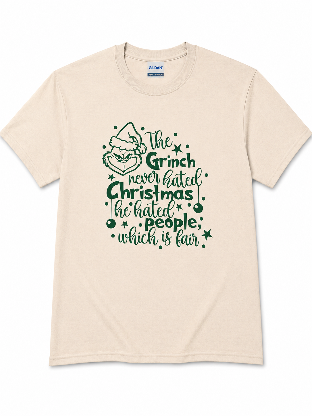 Grinch Festive Christmas T-shirt