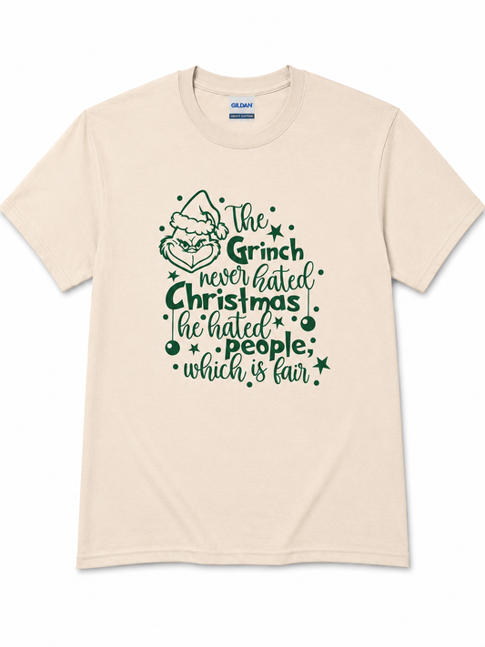 Grinch Festive Christmas T-shirt