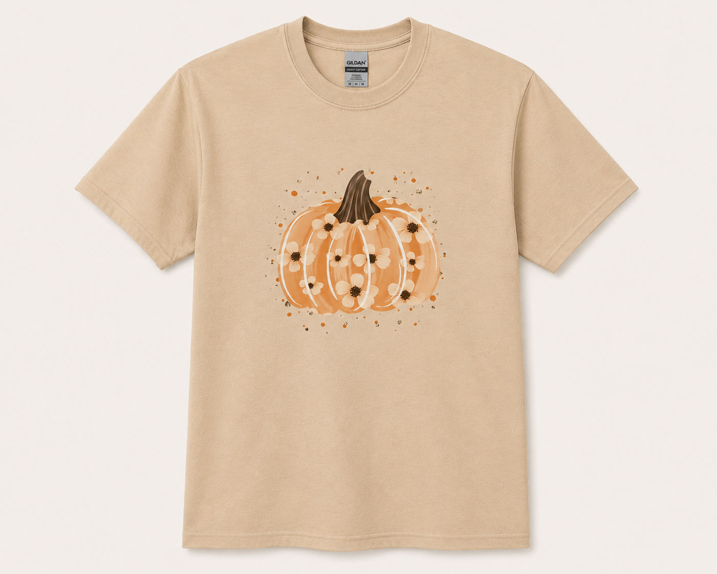 Flower Pumpkin T-shirt