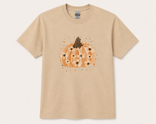 Flower Pumpkin T-shirt