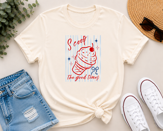 Scoop the Good Times T-shirt