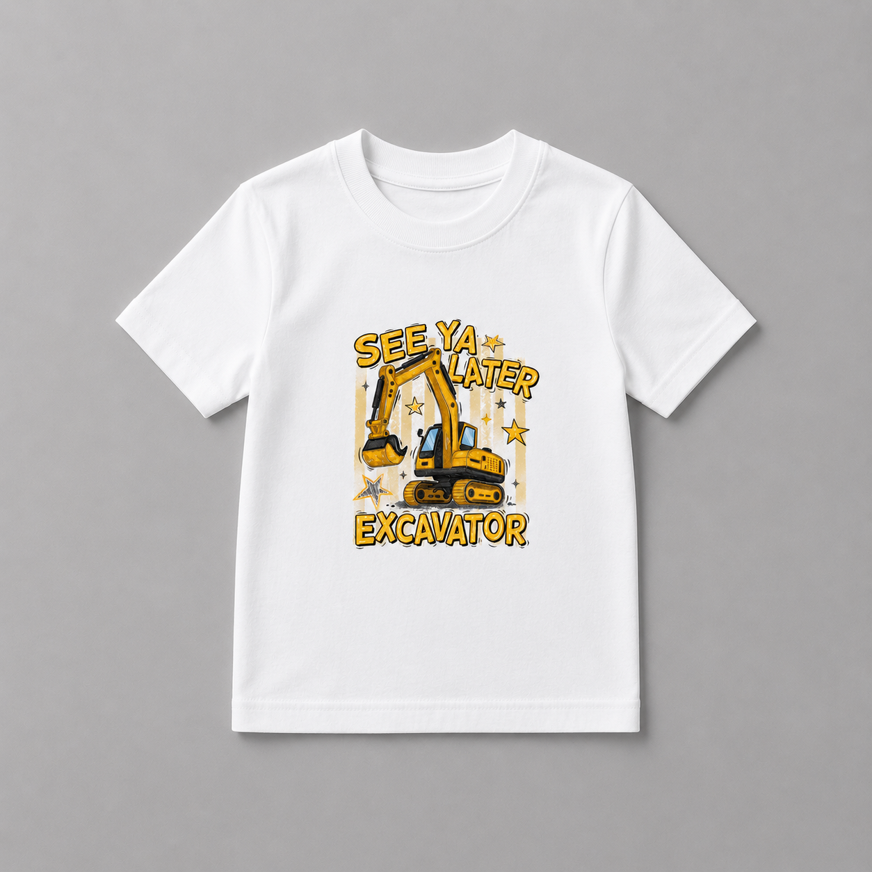 Youth See Ya Later Excavator T-shirt